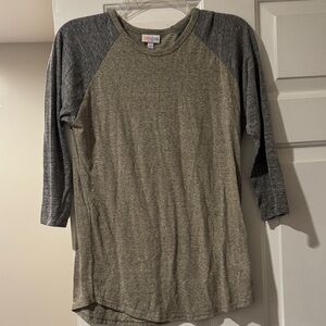 Lularoe Medium Randy Baseball Tee